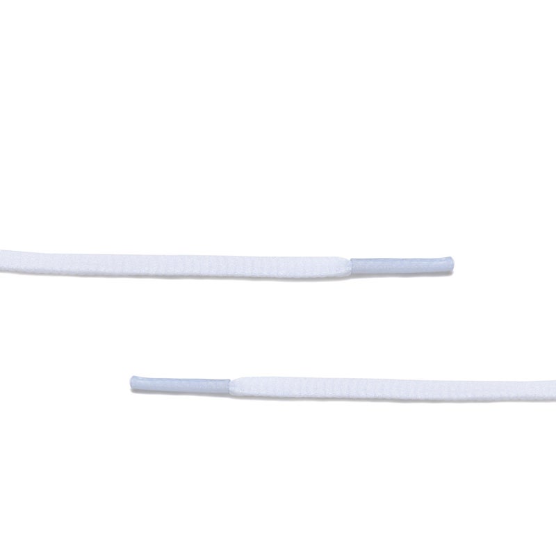 AOMIDI 2 Pair Shoelaces Oval Half Round 1/4" Shoes Lace for Sneakers and Casual shoes Shoelaces Replacements (36" inches (91 cm), White) - Image 5